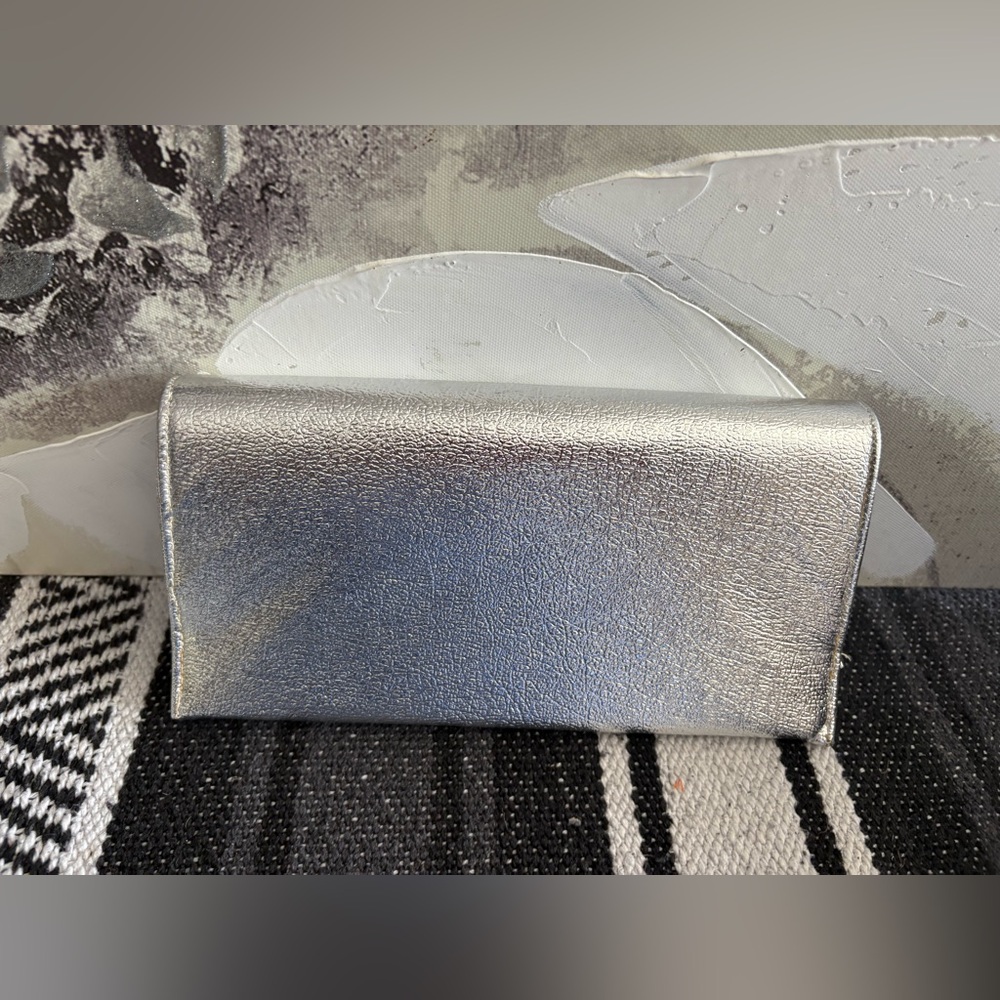 Silver Women's Clutch